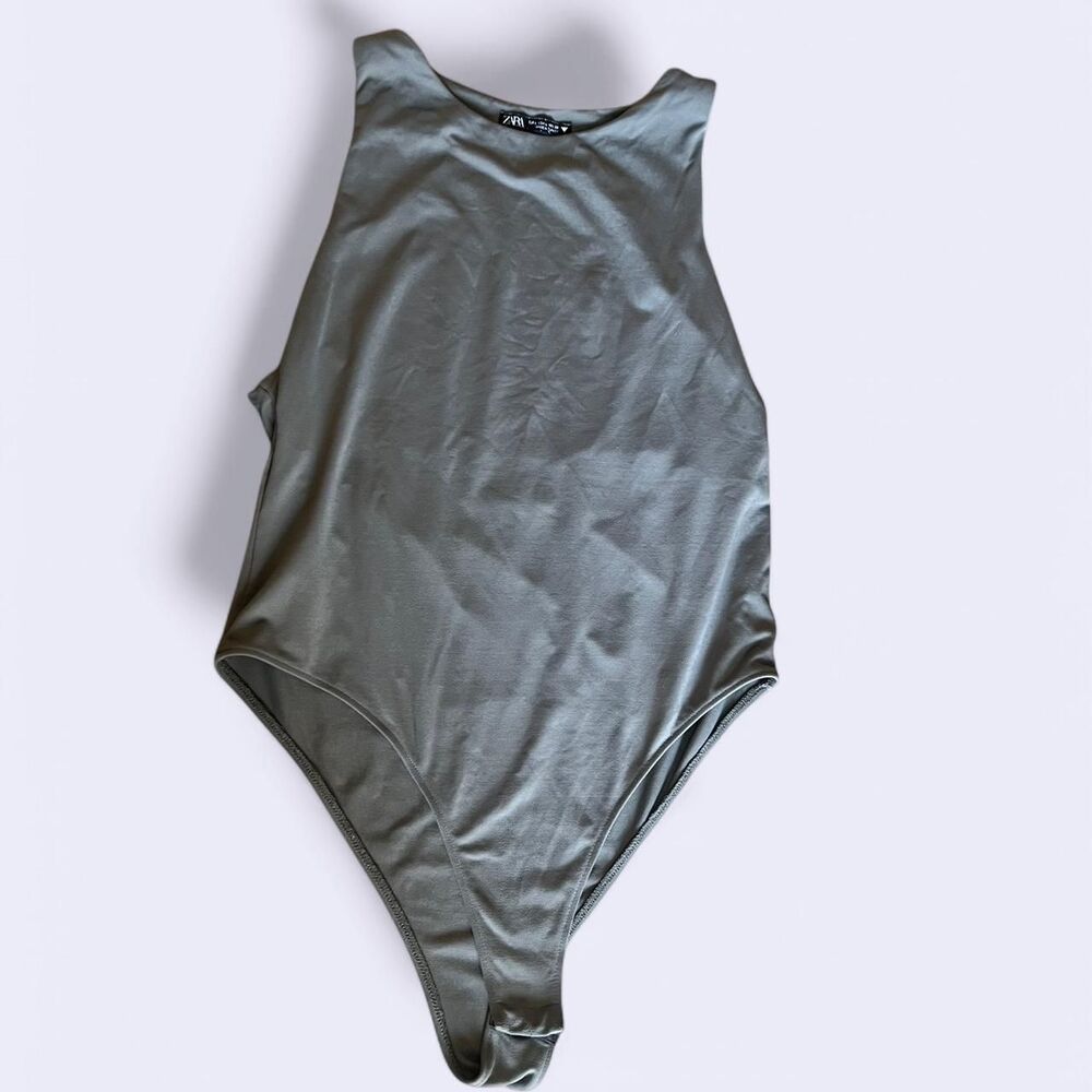 Zara Women's Grey Bodysuit